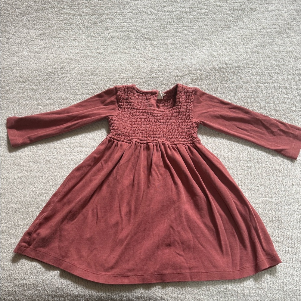 Kate Quinn Long Sleeve Dress - Dusty Rose